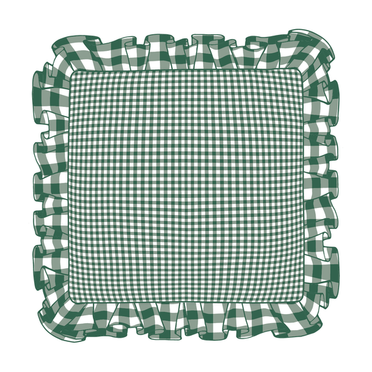 Hunter Ruffle Pillow