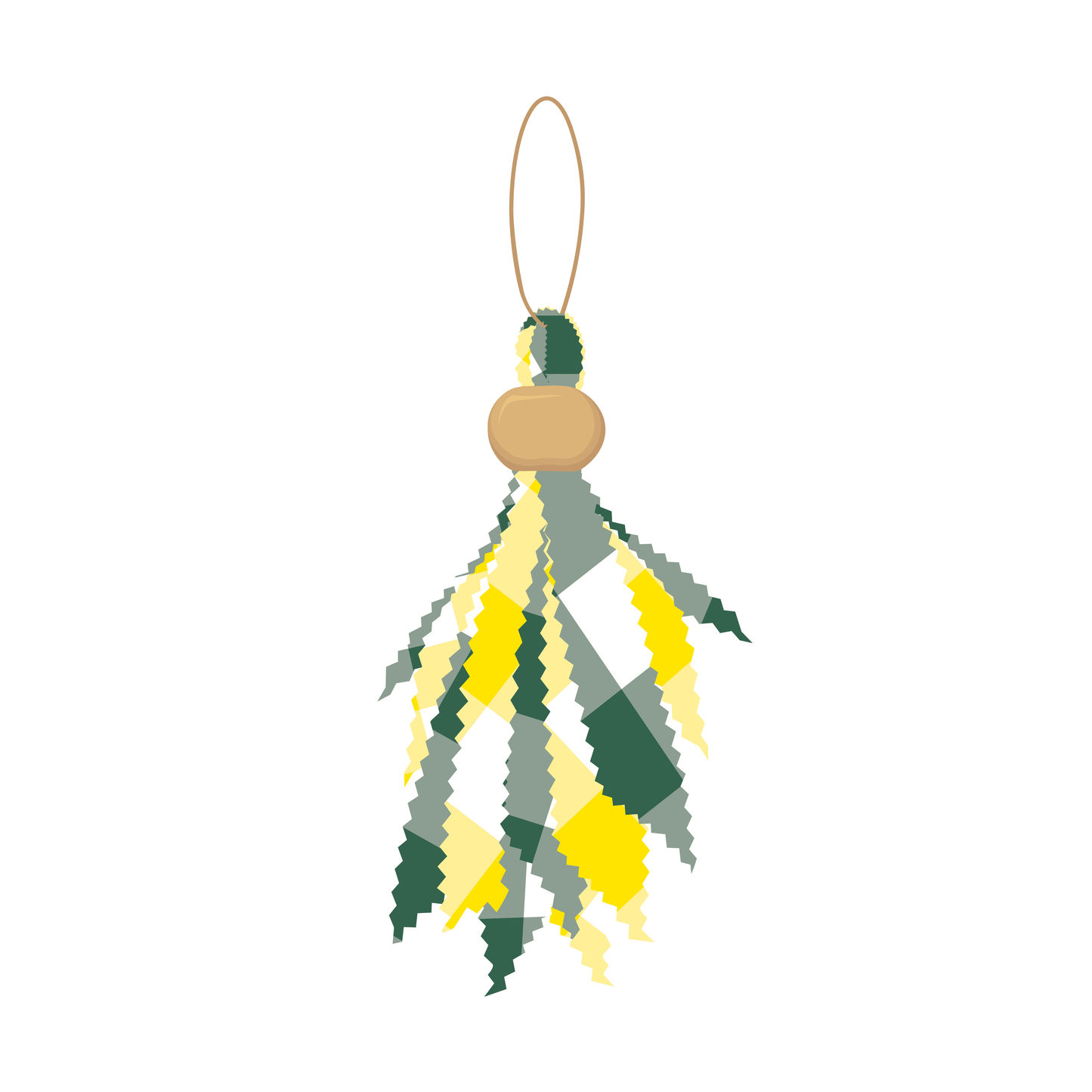Sunflower & Hunter Tailgate Tassel
