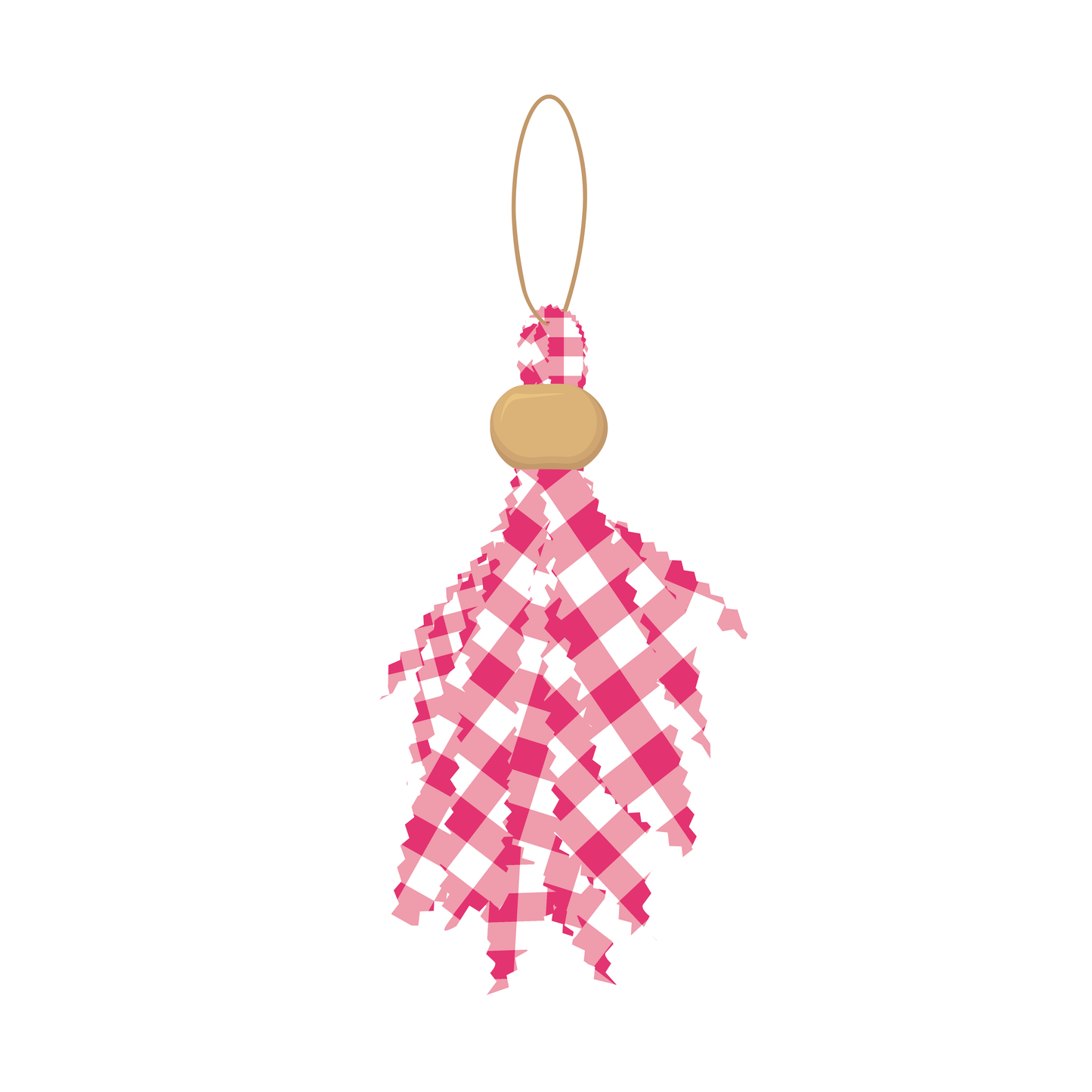 Hot Pink Tailgate Tassel