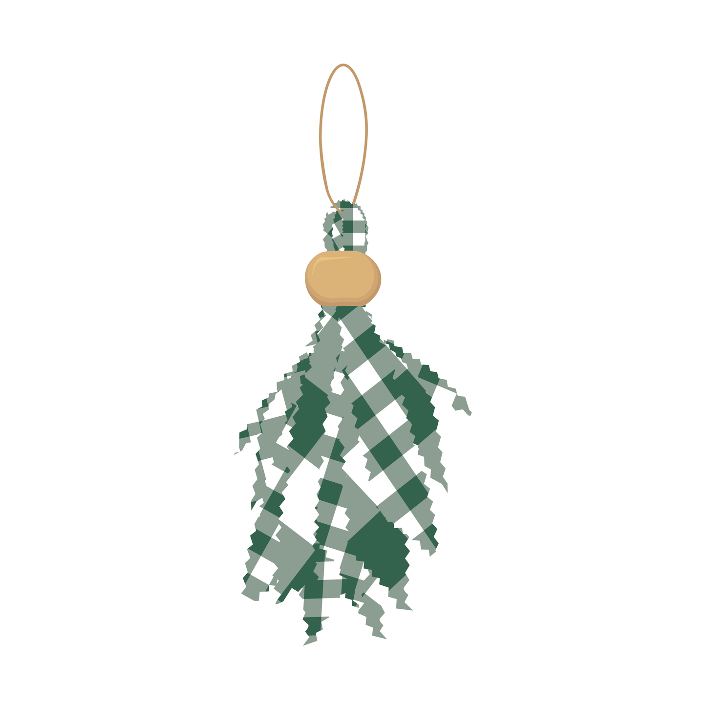 Hunter Green Tailgate Tassel