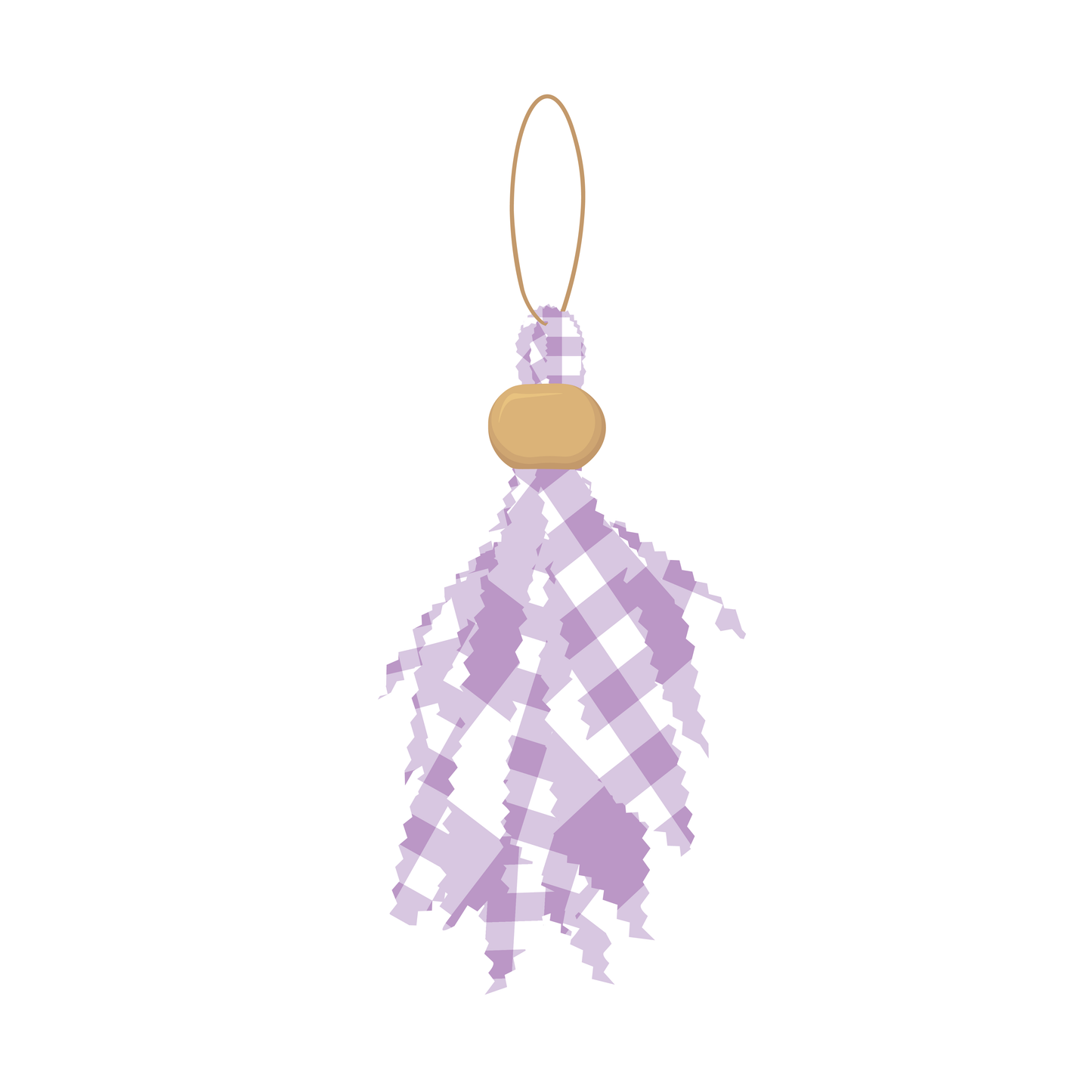 Lilac Tailgate Tassel