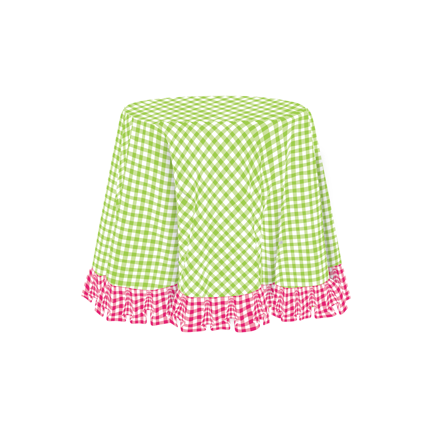 The Kate in Apple Green & Hot Pink
