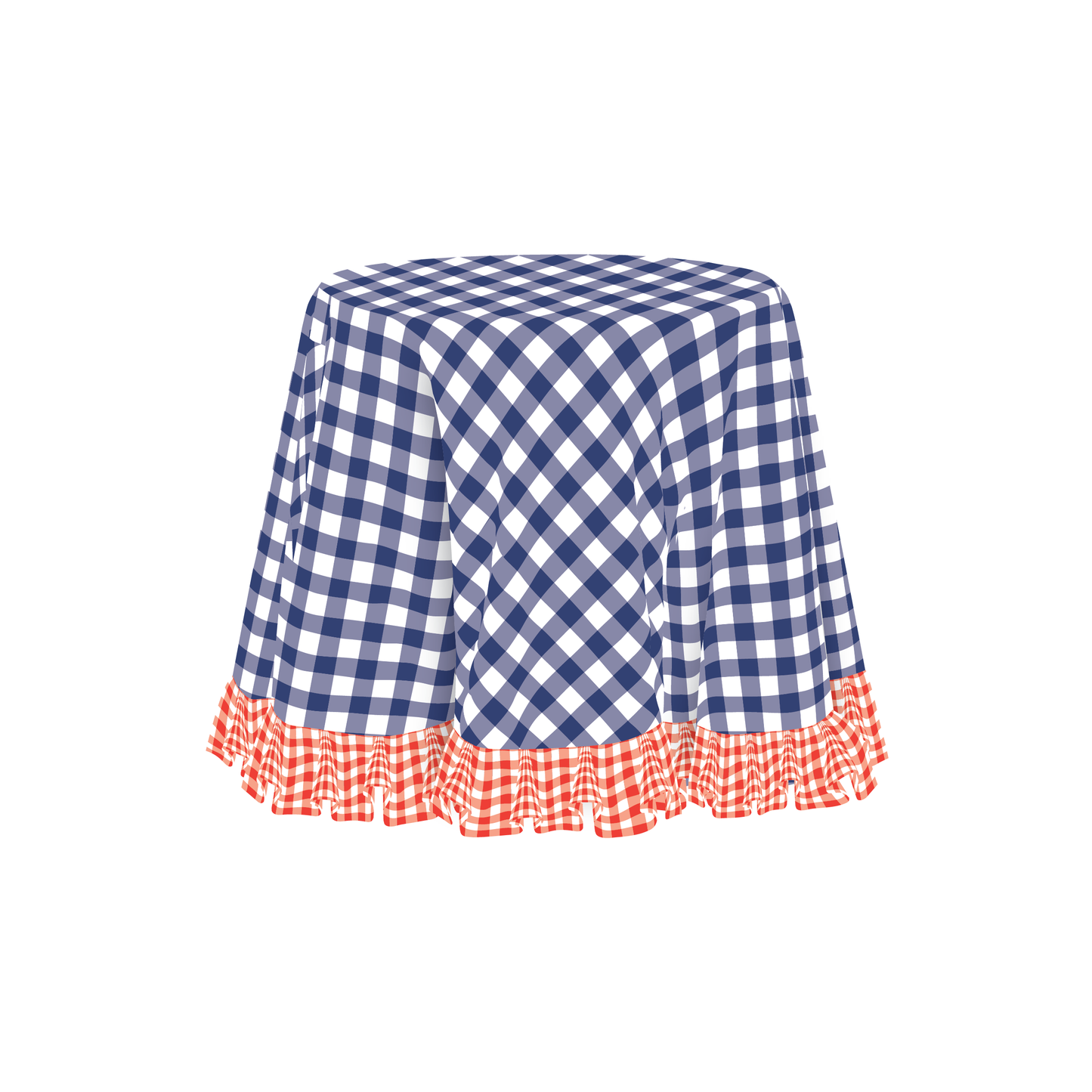 The Kate in Navy & Orange