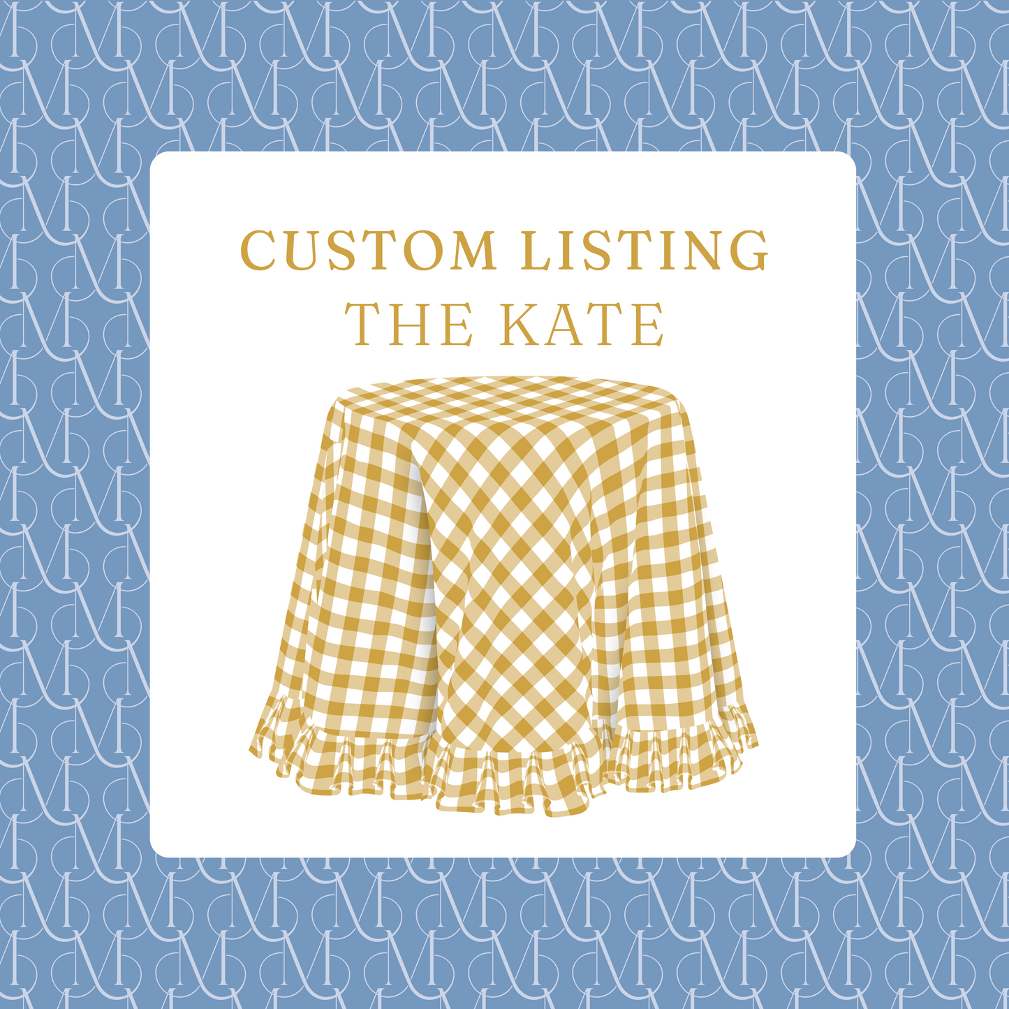 The Kate - Custom Fabric Selection
