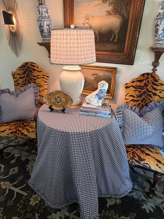 Mixiee Monday: A Classic in Navy Gingham