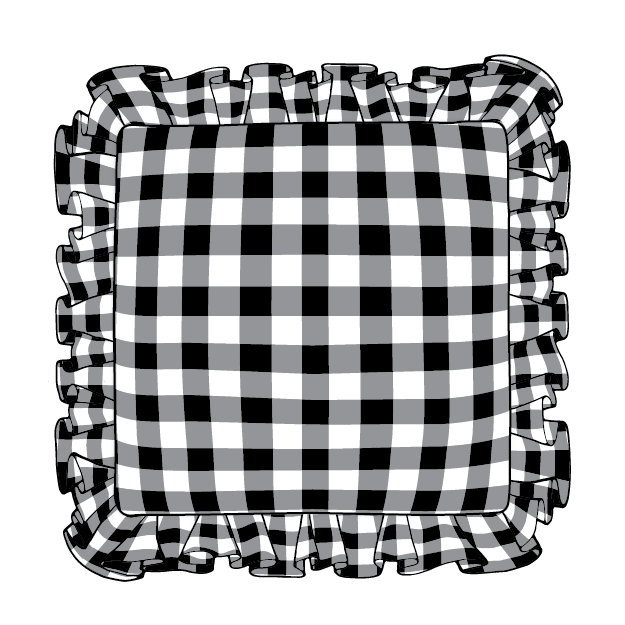 Ebony Pillow