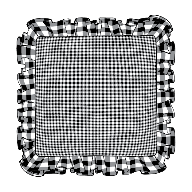 Ebony Pillow