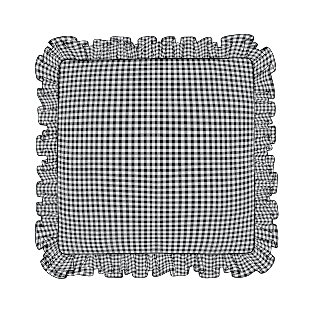 Ebony Pillow