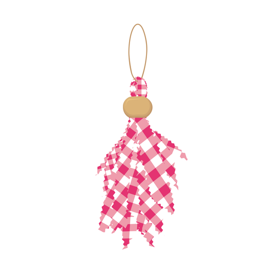 Hot Pink Tailgate Tassel