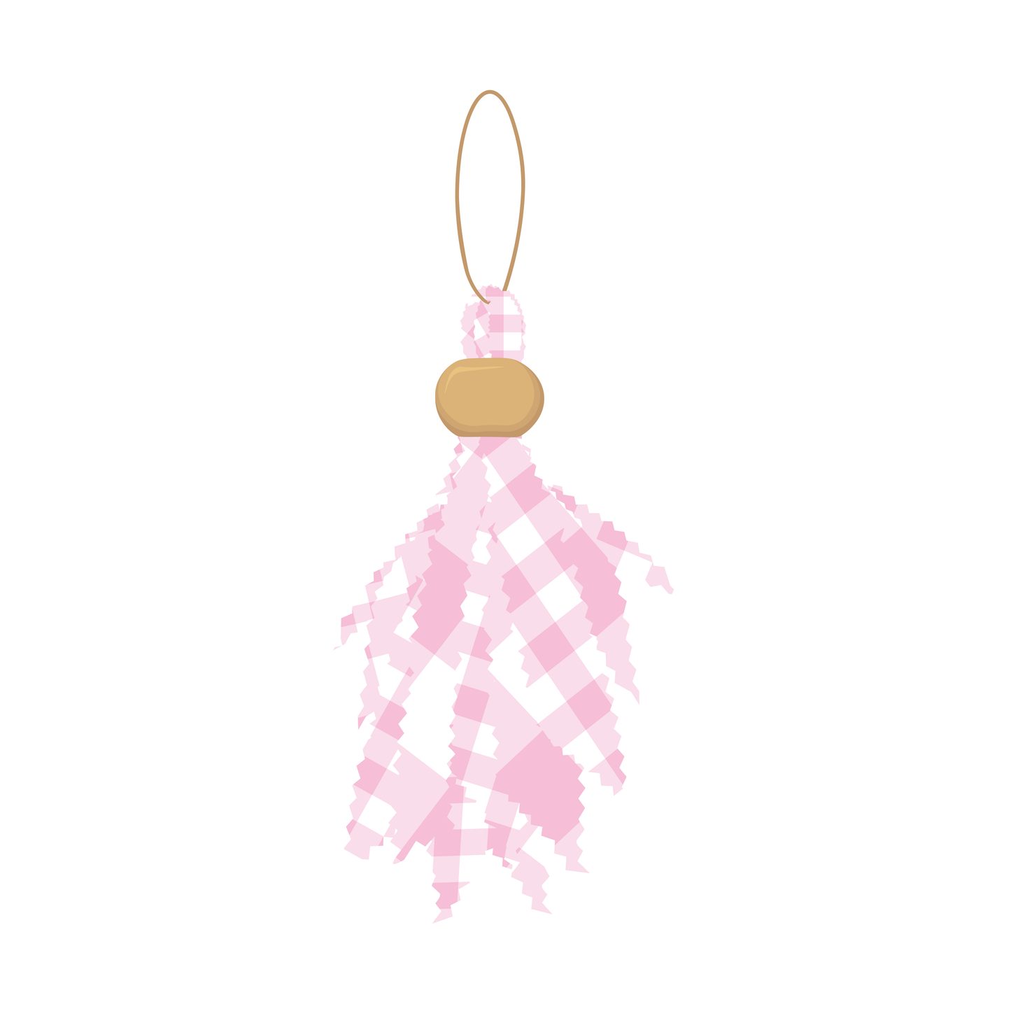 Light Pink Tailgate Tassel