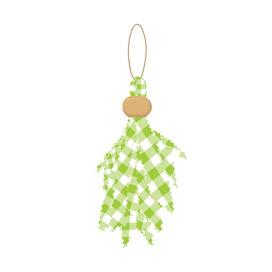Apple Green Tailgate Tassel