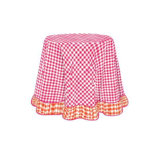 The Elaine in Hot Pink & Orange