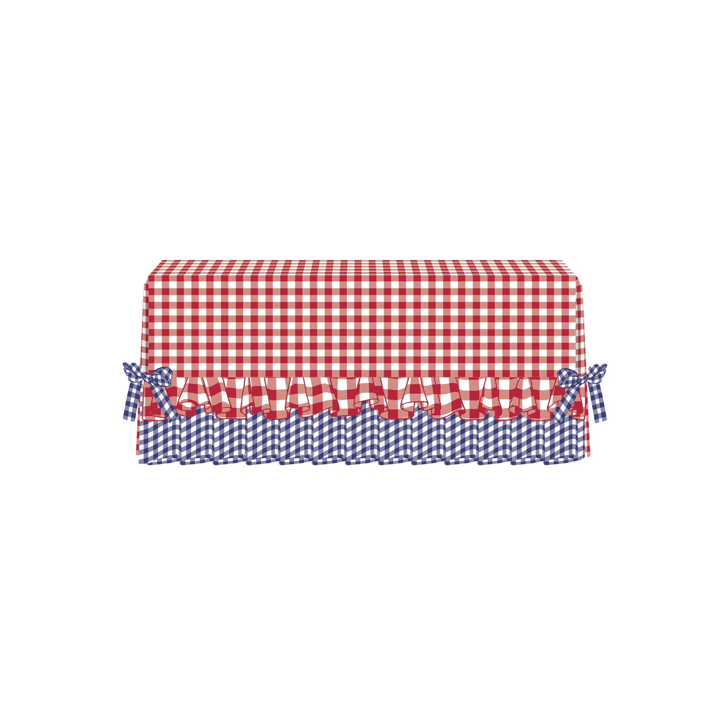 The Emma in Red & Navy