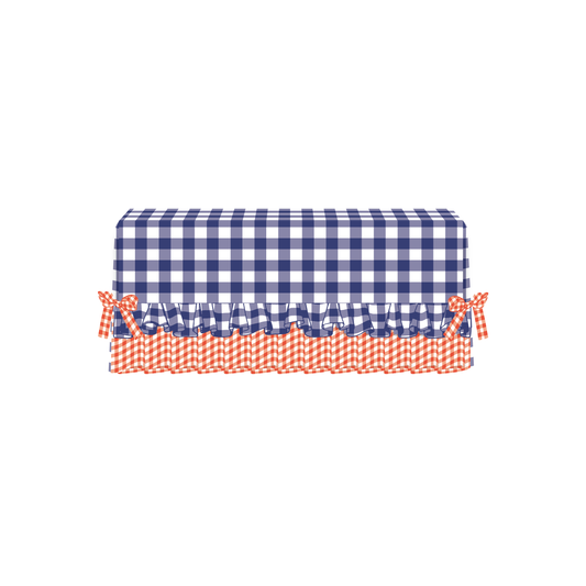 The Emma in Navy & Orange
