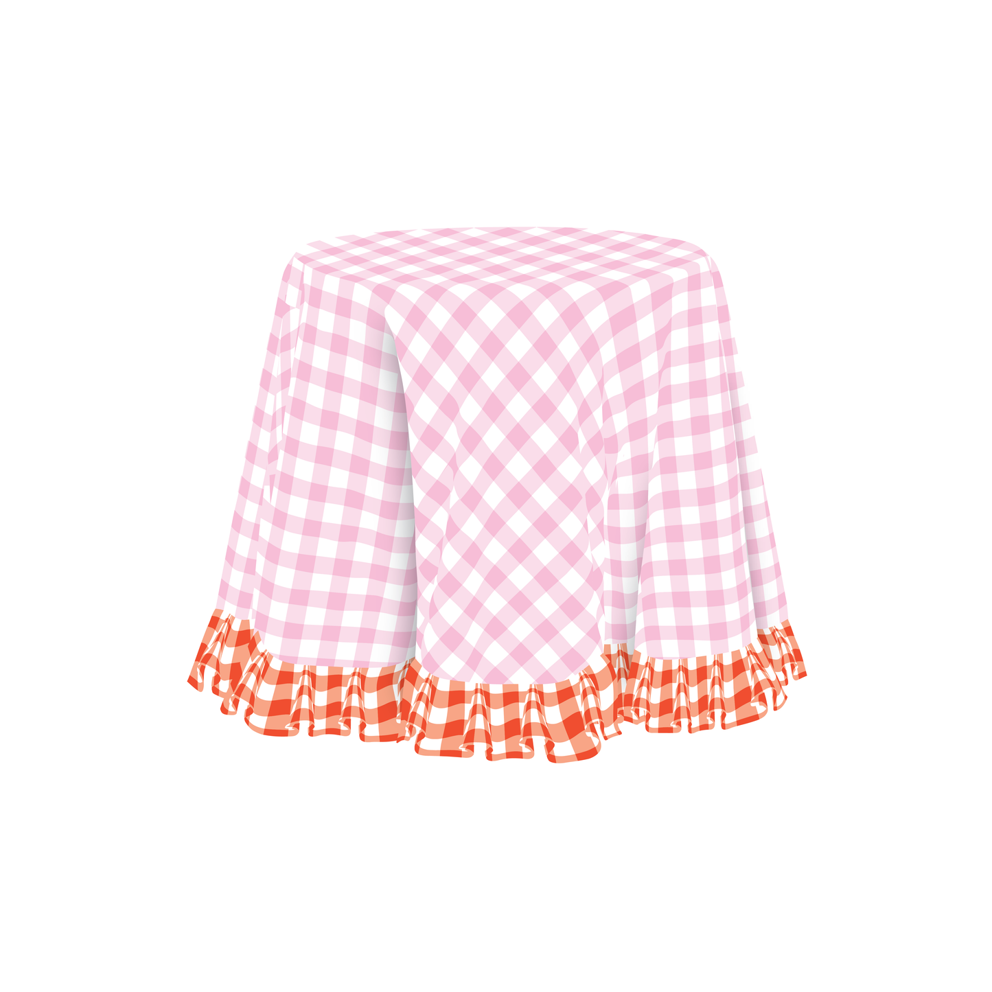 The Kate in Light Pink & Orange