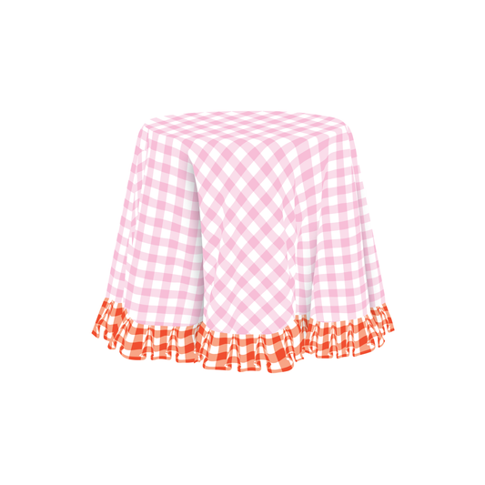 The Kate in Light Pink & Orange