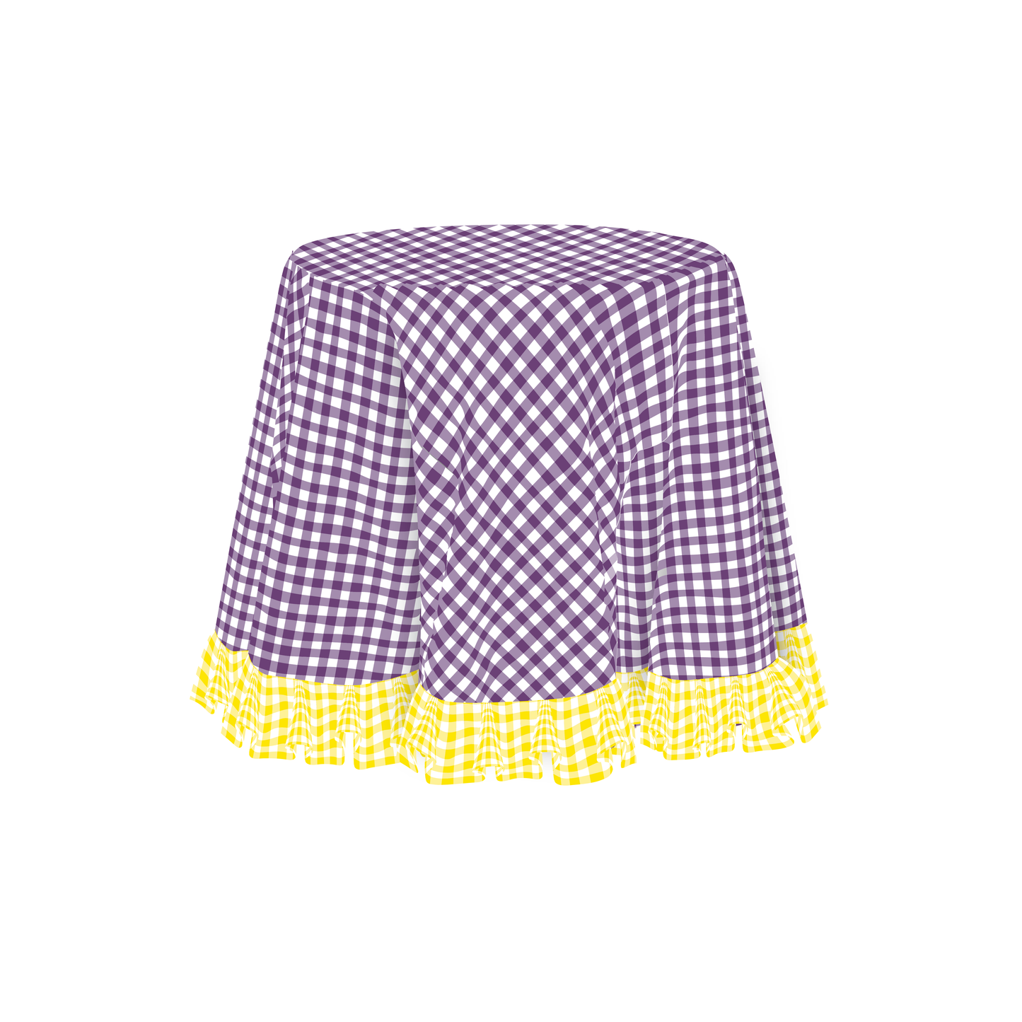 The Kate in Deep Lavender & Yellow