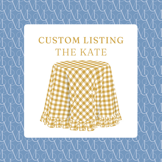 The Kate - Custom Fabric Selection