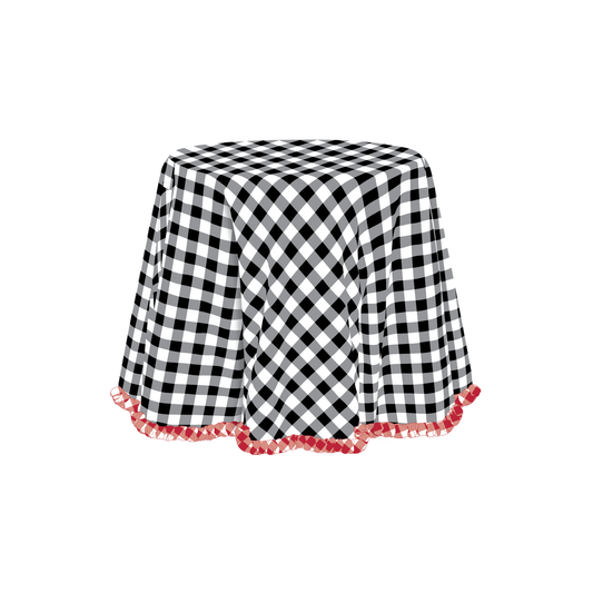 The Lily in Black & Red