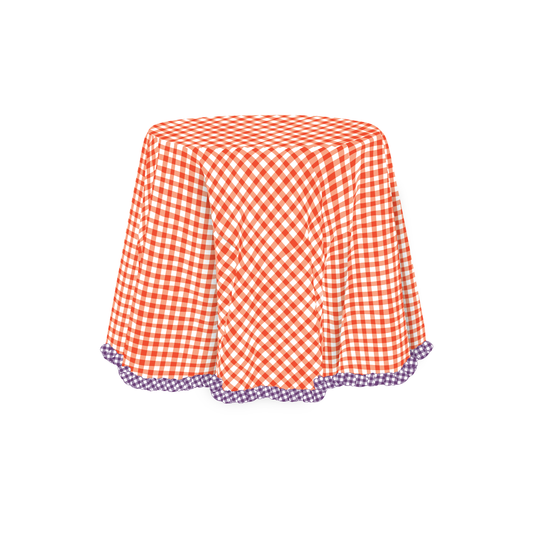 The Lily in Orange & Deep Lavender
