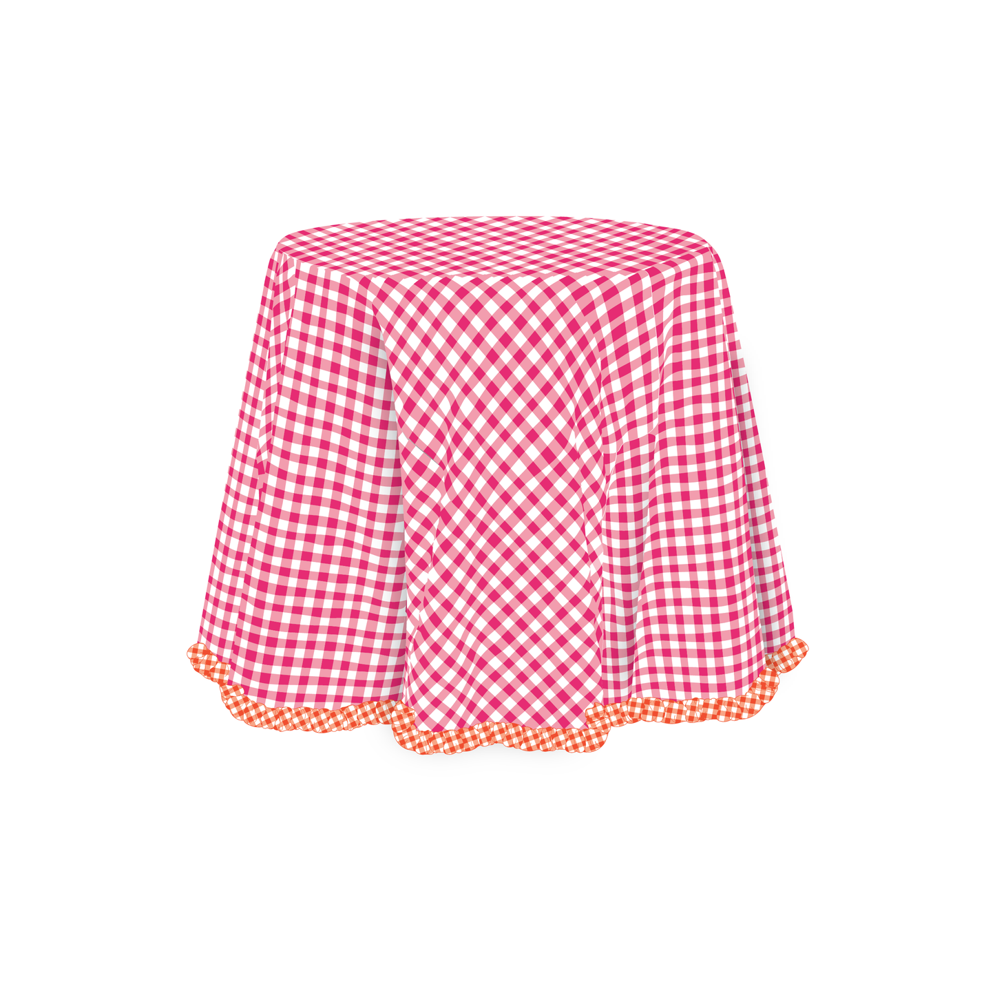 The Lily in Hot Pink & Orange