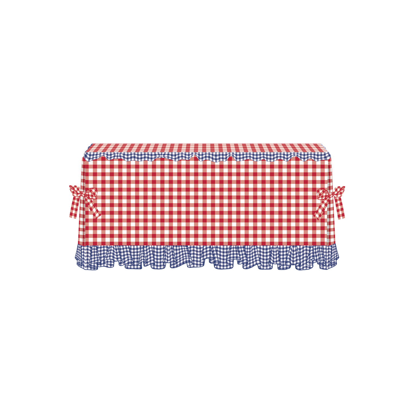 The Lydia in Red & Navy