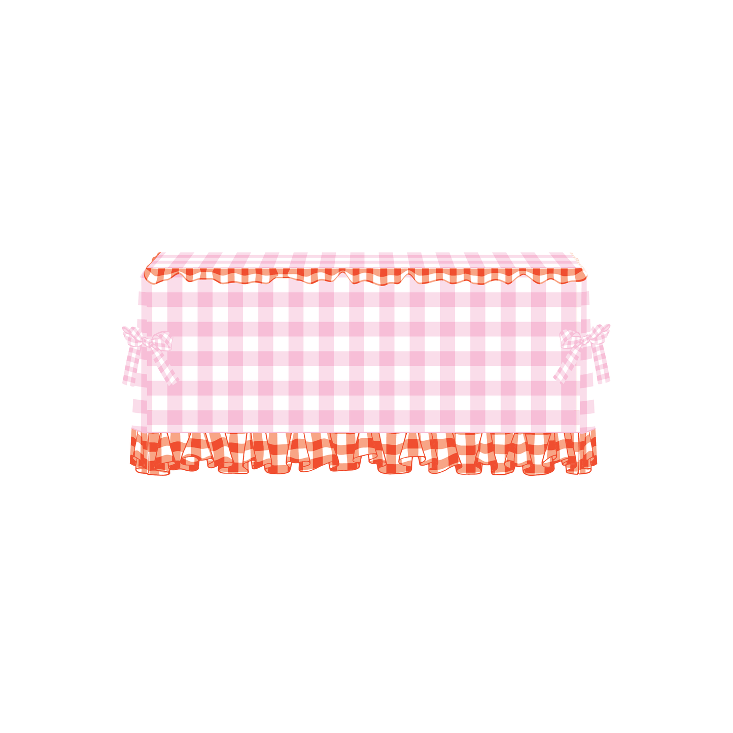 The Lydia in Light Pink & Orange
