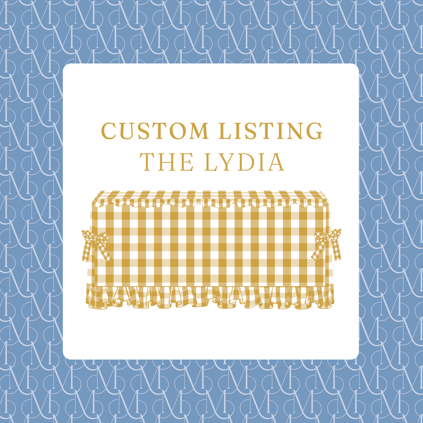 The Lydia - Custom Fabric Selection