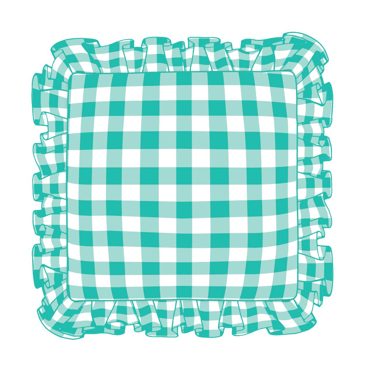 Tiffany Ruffle Pillow