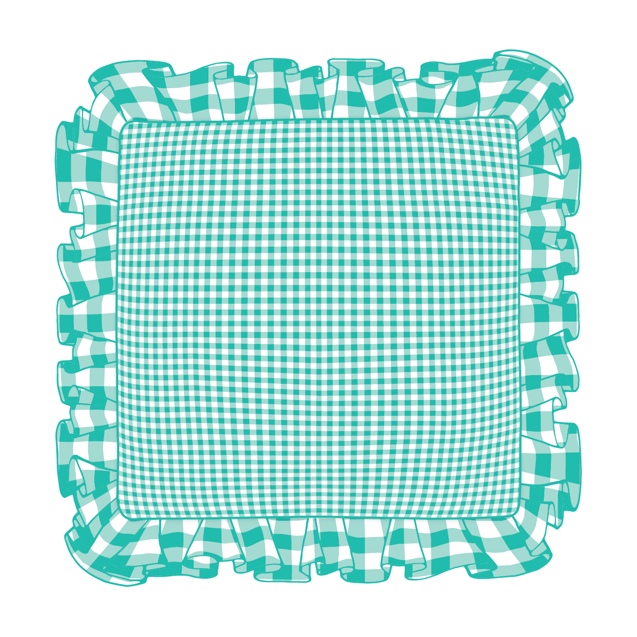 Tiffany Ruffle Pillow